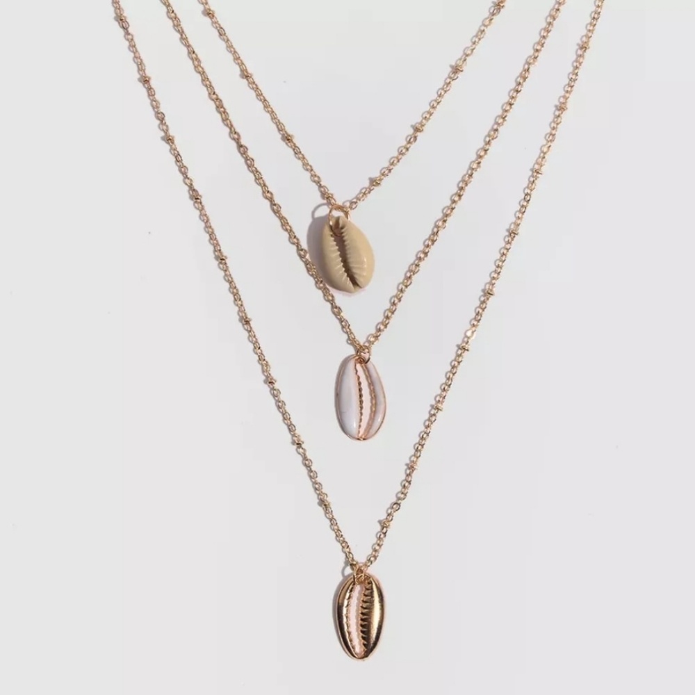 🔥1 Left 🔥3-shell necklace - Picture 4 of 4